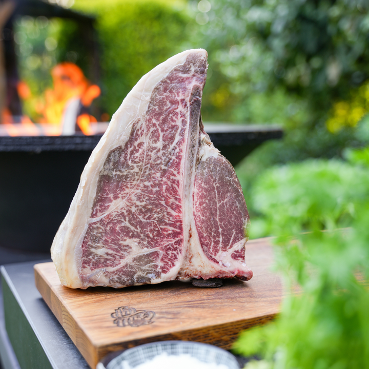 Wagyu Porterhouse Steak, dry-aged