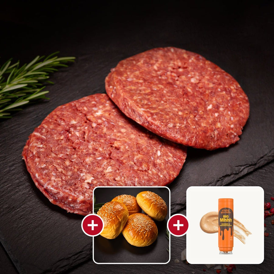 Angus Burger-Paket: 8 Burger inkl. Big Mhhh Sauce - Meyer zu Hengelage Gourmet