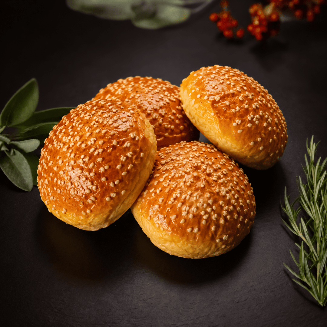 Brioche-Burger-Bun Sesam - Meyer zu Hengelage Gourmet