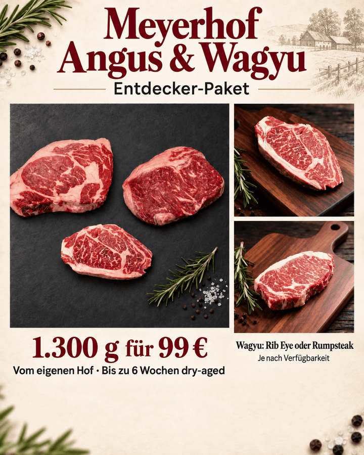 Entdecker-Paket Angus & Wagyu Meyerhof - Meyer zu Hengelage Gourmet