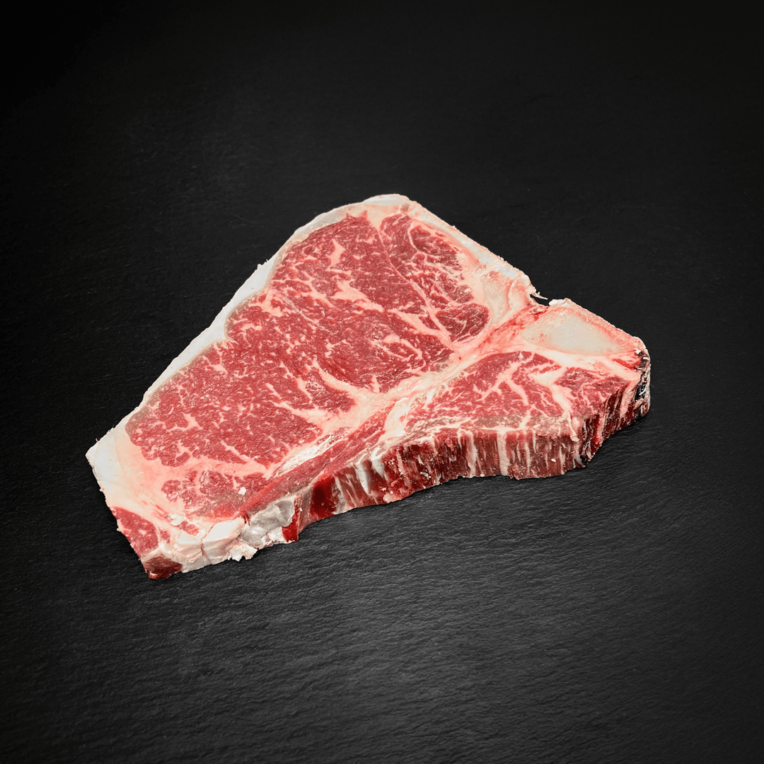 Wagyu Porterhouse Steak, dry - aged - Angus - Beef Loxten