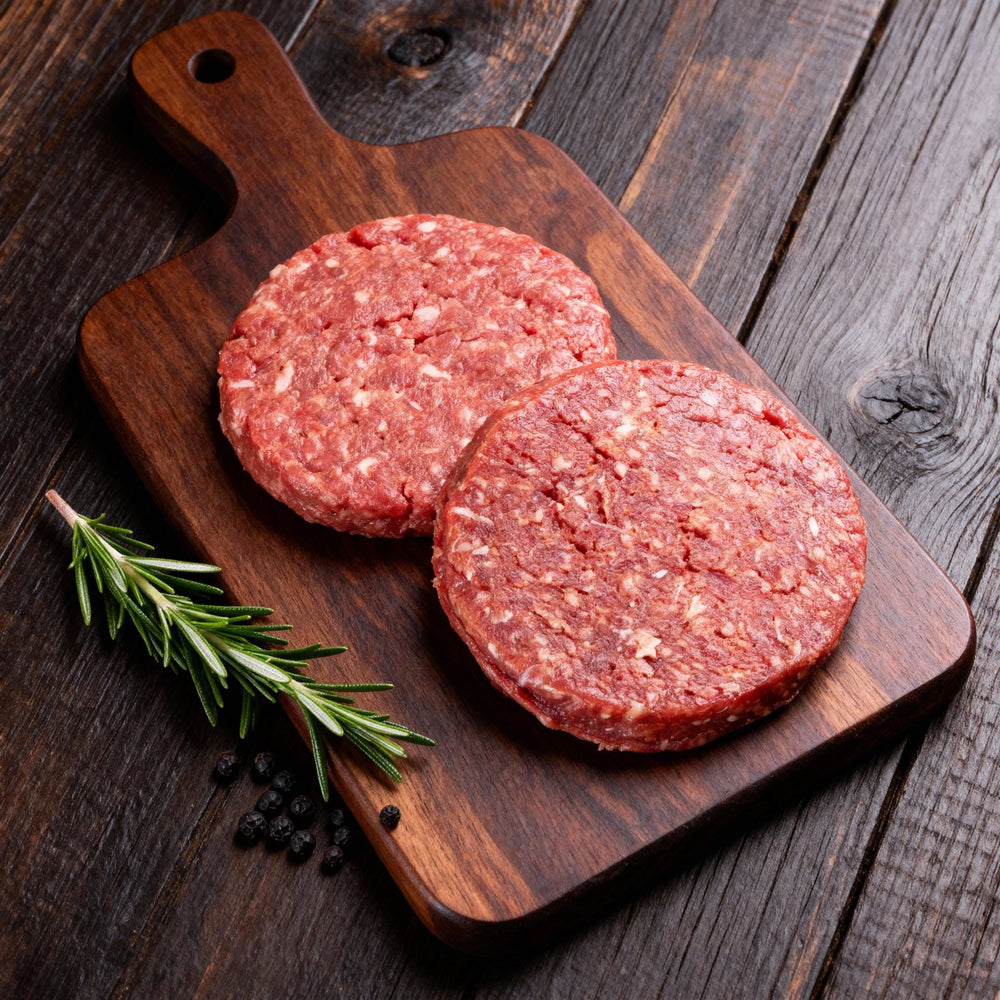 Wagyu Premium Burger Patties, dry - aged - Meyer zu Hengelage Gourmet