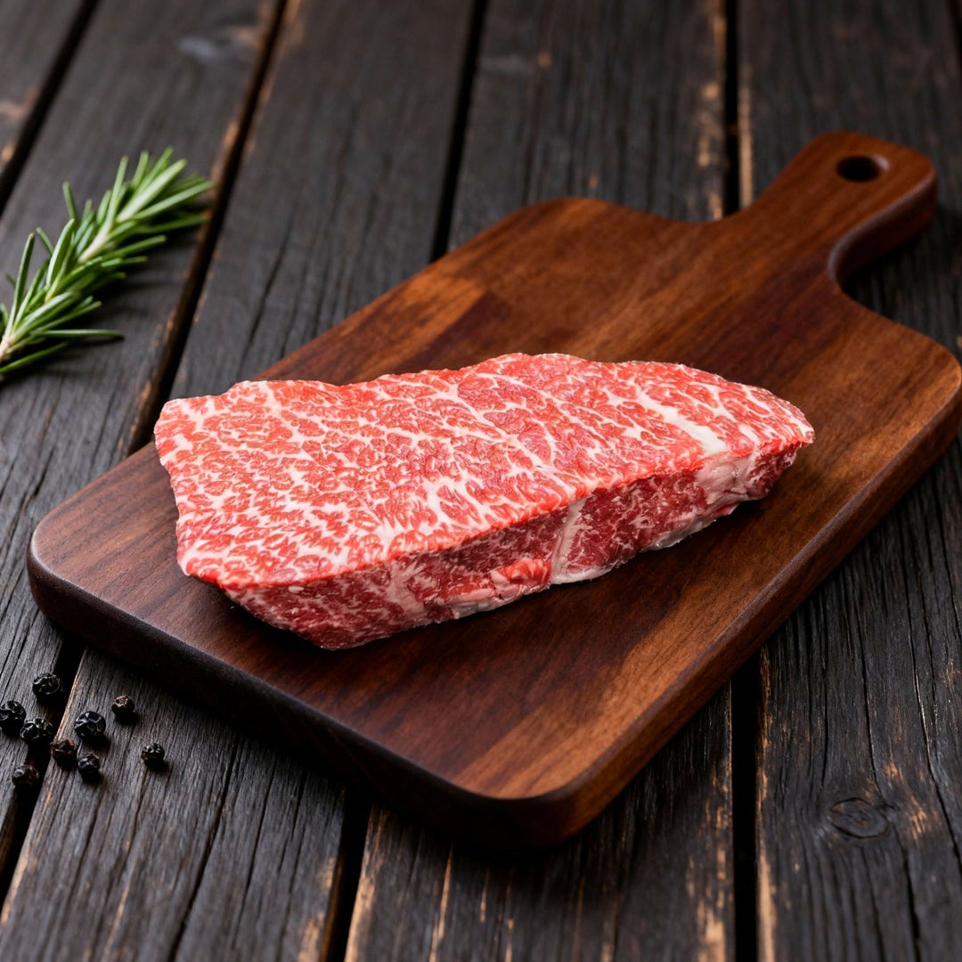 Wagyu Teppanyaki Steak (Denver Cut), dry - aged - Angus - Beef Loxten